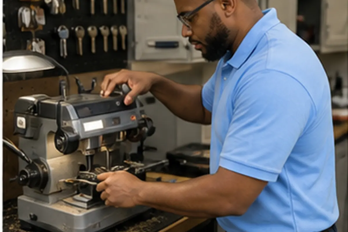 Key cutting machine for key replacement in Landover MD